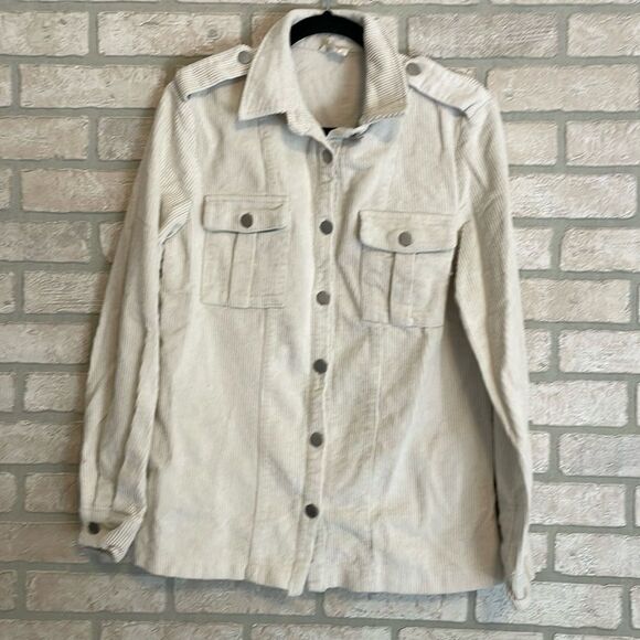 BiBi Corduroy shirt jacket Shacket size Small - Picture 1 of 7